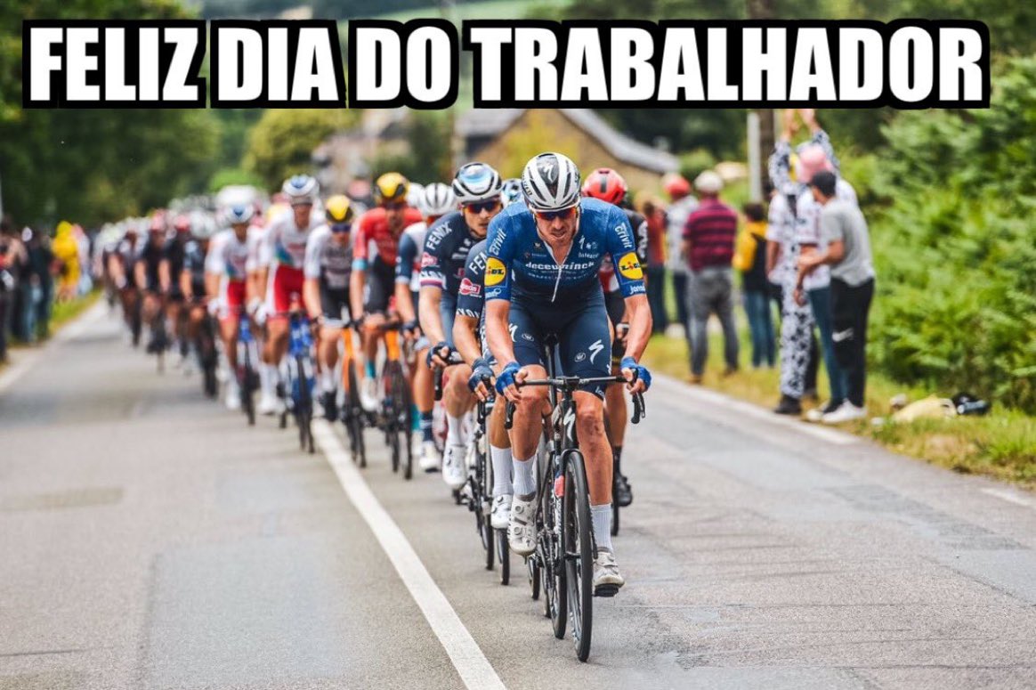 Feliz Dia do Trabalhador!

Aqui nossa homenagem ao @Tim_Declercq, um grande “operário” do ciclismo