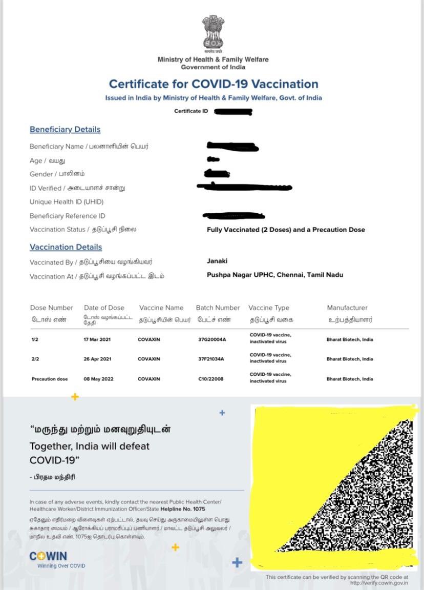 Those who want the vaccine certificate without G’s picture please download it now, this is the right time! Modi’s pic removed after recent revelations by Asterzeneca??