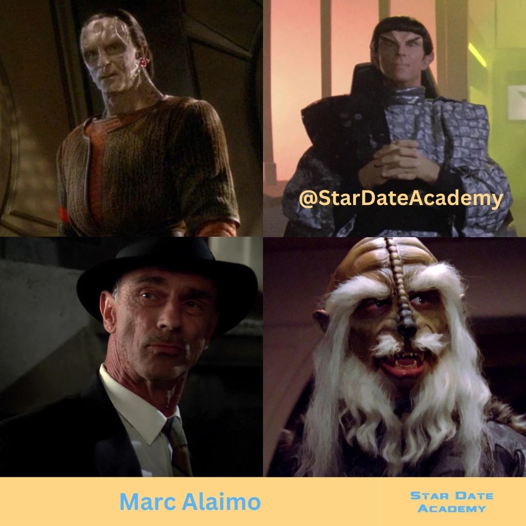 Happy 82nd Birthday to multi-Trekker Mark Alaimo.
Best known as Gul Dukat in #StarTrekDS9, he had several guest roles on #StarTrekTNG.
He was in The Fall Guy, The Last Starfighter, The Greatest American Hero, and recurred on Hill Street Blues.
Best Star Trek villain ever.