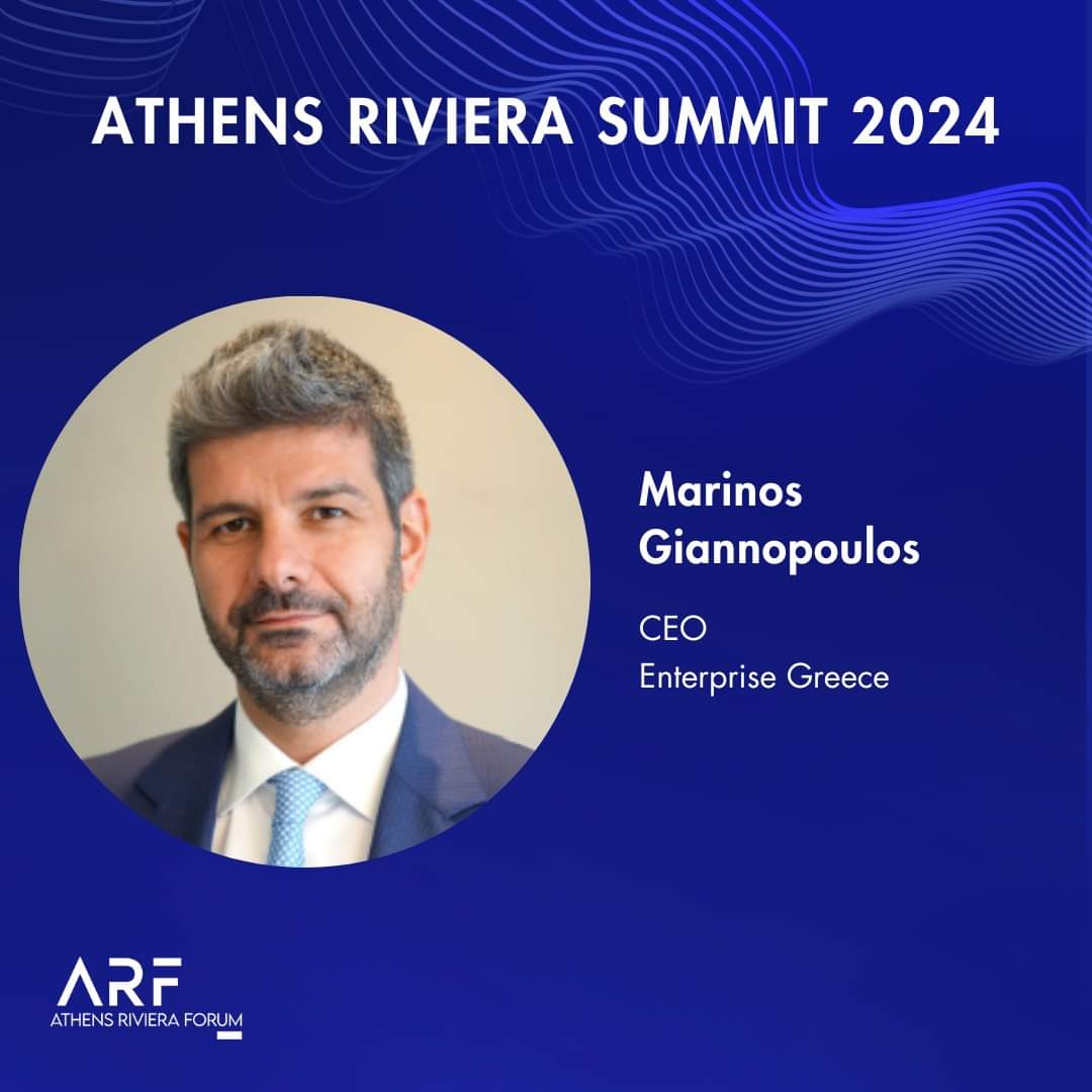 Marinos Giannopoulos, CEO at Enterprise Greece will be speaking at the Athens Riviera Summit 2024.

📅 Save the Date: 18-20 June 2024
📍 Venue: Four Seasons Astir Palace Hotel Athens

#AthensRivieraSummit #AthensRivieraForum #EnterpriseGreece