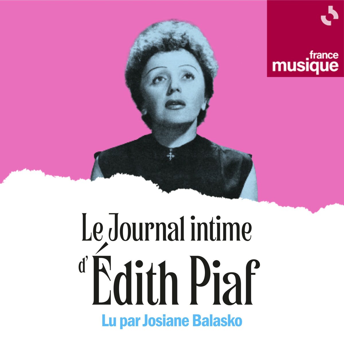 Découvrez le parcours de vie exceptionnelle d'Edith Piaf. >
Bien plus qu'une chanteuse de Music Hall et de variétés, celle qui fut très tôt surnommée 'la Môme Piaf' est l'incarnation même de la chanson française.
7 épisodes lus par Josiane Balasko. 

➡️ l.francemusique.fr/tCD