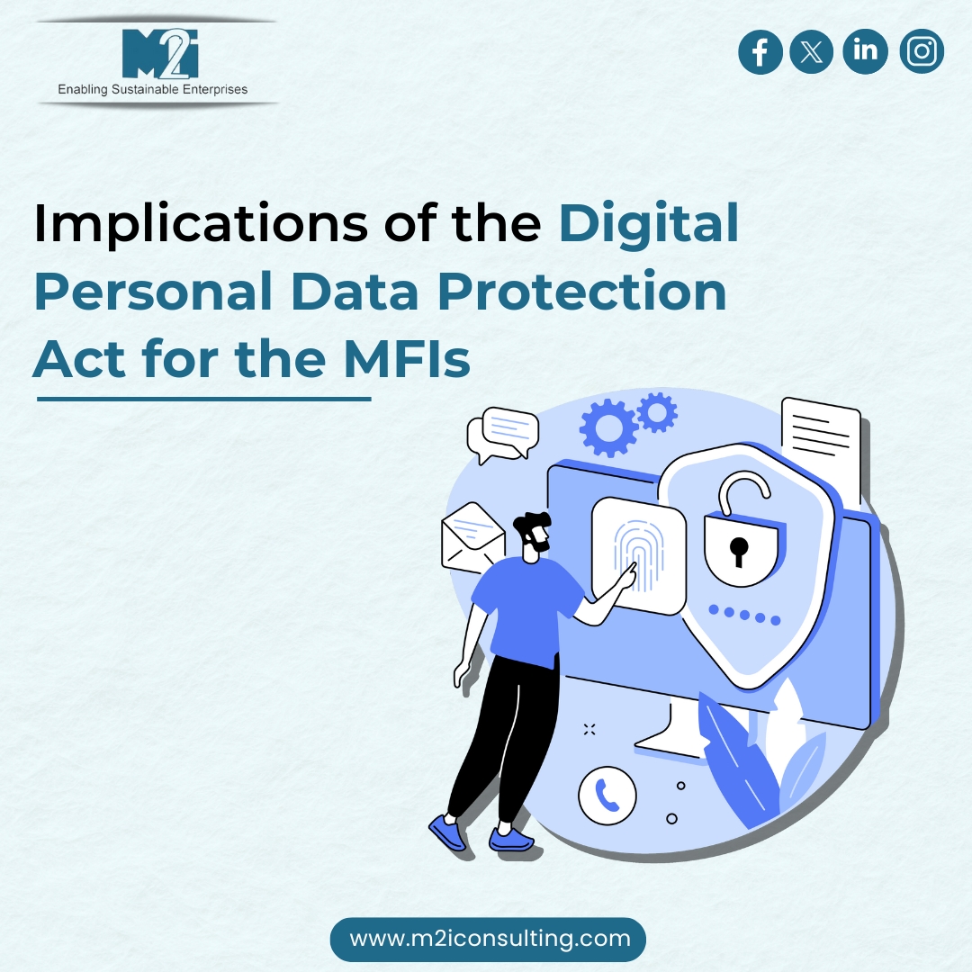 Navigating the Digital Personal Data Protection Act: Implications for MFIs 🛡️

Read now: m2iconsulting.com/blog-detail?Im…
.
.
.
#DataProtection #MFIs
#DigitalPrivacy #ComplianceMatters
#DataPrivacyLaws #FinancialSector
#RegulatoryCompliance
#M2i