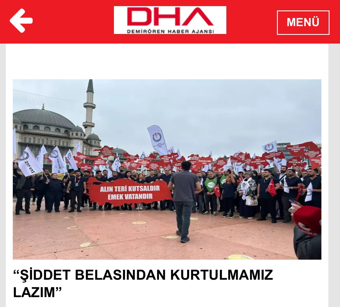 HEP-SEN Genel Başkanı Şimşek: Meydanları kapatmak hukuka aykırıdır! HEP-SEN Türkiye'nin En Genç ve Dinamik Yeni Nesil Sağlık Sendikası @hepsen_2020 🌐 hepsen.org.tr ☎️ 0216 759 44 14 📱 linktr.ee/hepsen_2020 📲 whatsapp.com/channel/0029Va… #nedenhepsen…