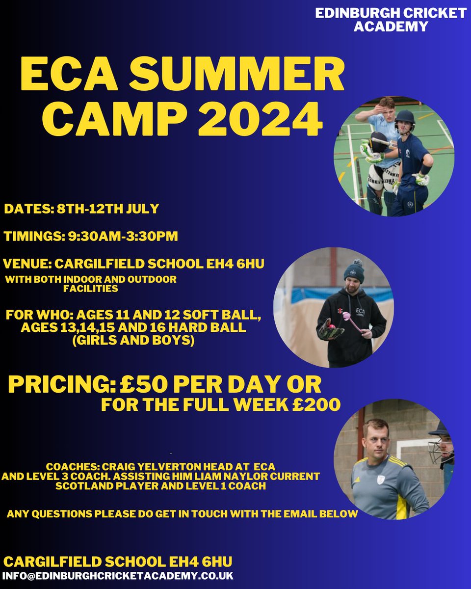 Edinburgh Cricket Academy tweet media