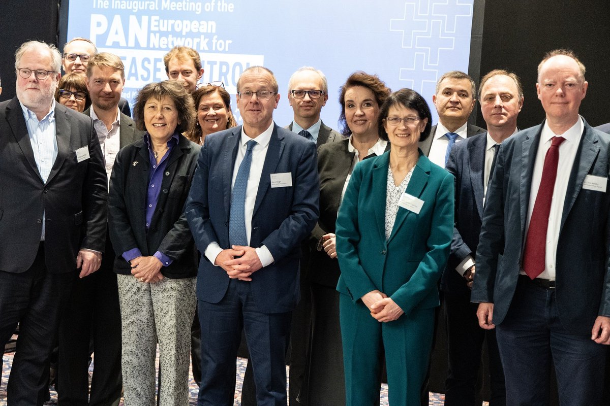 What we really want to do is to prevent the next pandemic, not just respond to it. An aspiration of the new Pan-European Network for Disease Control - a network of networks convened by @WHO_Europe. @UKHSA, a key partner, hosted the NDC's London launch: who.int/europe/news-ro…