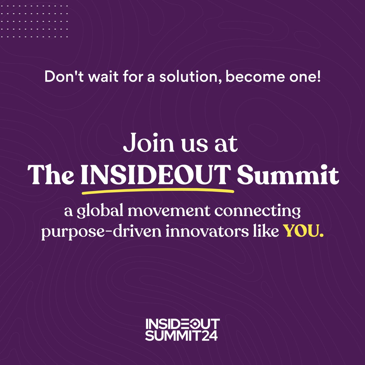 Did you know that 13 million people lose their lives globally each year due to environmental factors?

We can't wait any longer! ⏰

Be part of the conversation.

Join us at the INSIDEOUT Summit. ➡ bit.ly/43vEtos

#INSIDEOUTVienna #ClimateAction