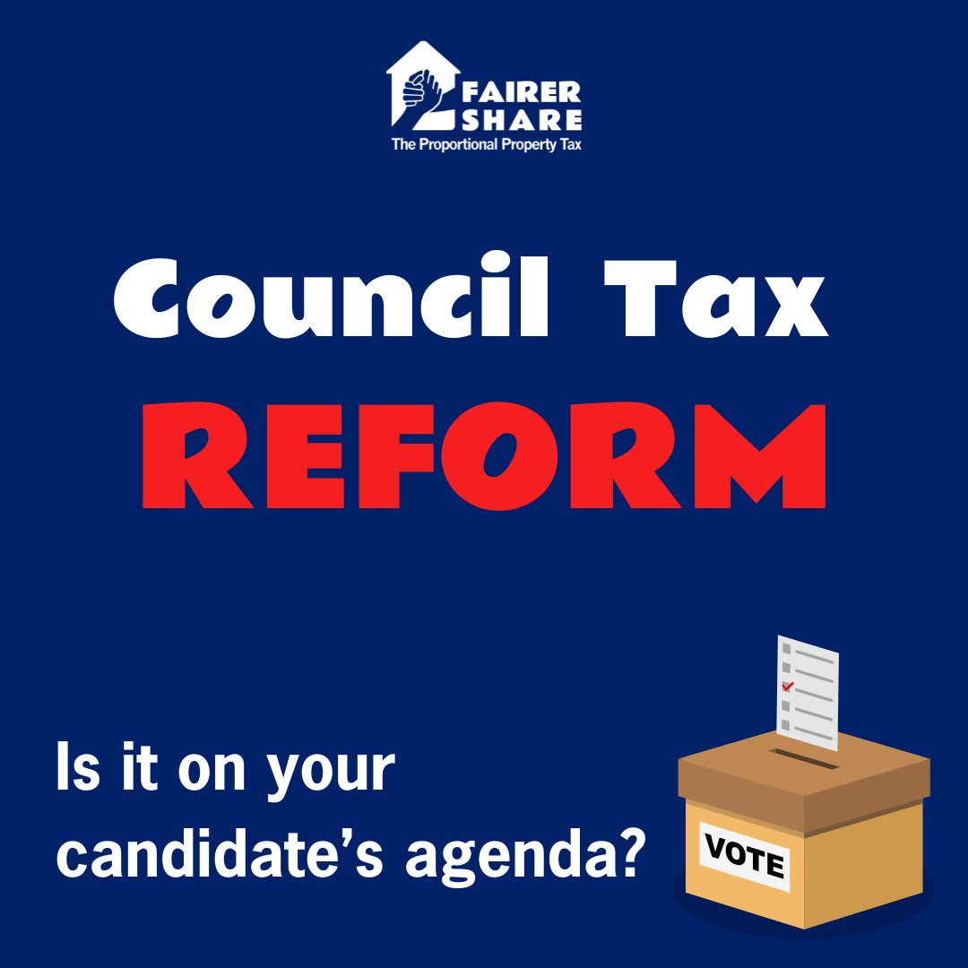 As #localelections unfold this week, it's crucial to recognise the pressing need for #CouncilTax reform in our communities. 

Council Tax, an integral part of local government finance. 

Is it on your candidate's agenda?