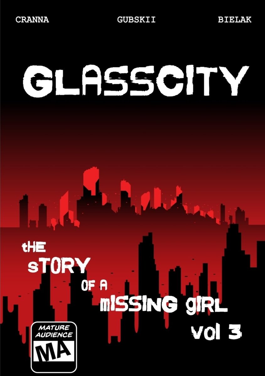 Final hours to pre-order the final volume of GLASSCITY The Story of a Missing Girl. We've totally smashed our target and surpassed our stretch goal. Everyone will receive a 22 page digital teaser of our upcoming anthology. Thanks for the support. Link in bio.