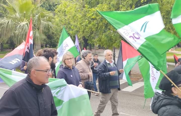 #TrabajoConDerechos reivindicamos en las calles de Jaén y con #Gaza en el corazón #paremoselgenocidioengaza
