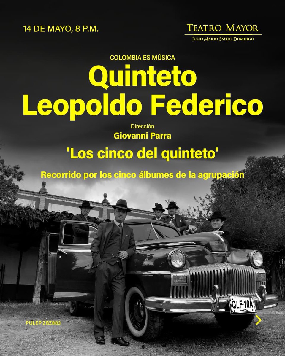 Arranca Mayo y los invito a nuestro concierto en el <a href="/teatromayor/">Teatro Mayor JMSD</a>, donde tocaremos músicas de nuestros 5 álbumes. Allá nos vemos 🤗