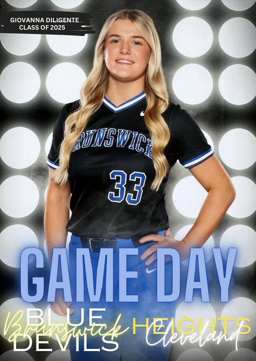 GAME DAY 💙

Varsity Blue Devils are traveling to Cleveland Heights today! 🥎

Varsity @ Heights 
Cleveland Heights HS

First pitch: 5:00pm 

#letsgoblue #brunswickbluedevils @bhsbluesoftball