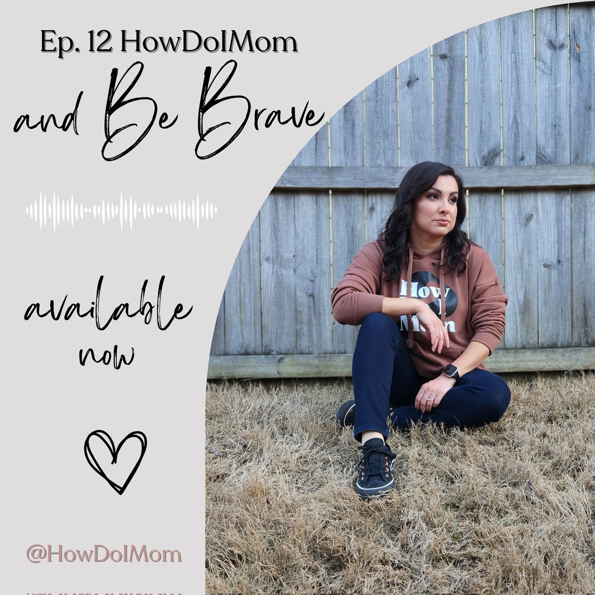 HowDoIMom_com's tweet photo. Ep. 12 "#HowDoIMom and Be Brave" is available now!

May you find your inner brave as you listen &amp; realize that you're not alone. Whatever you're walking through, I'm rooting for you! 🤍

Spotify https://t.co/76sJQwgH84
Apple https://t.co/LkW3w4qIPe
#MomPodcast #NewPodcastEpisode https://t.co/njIco0TnOt