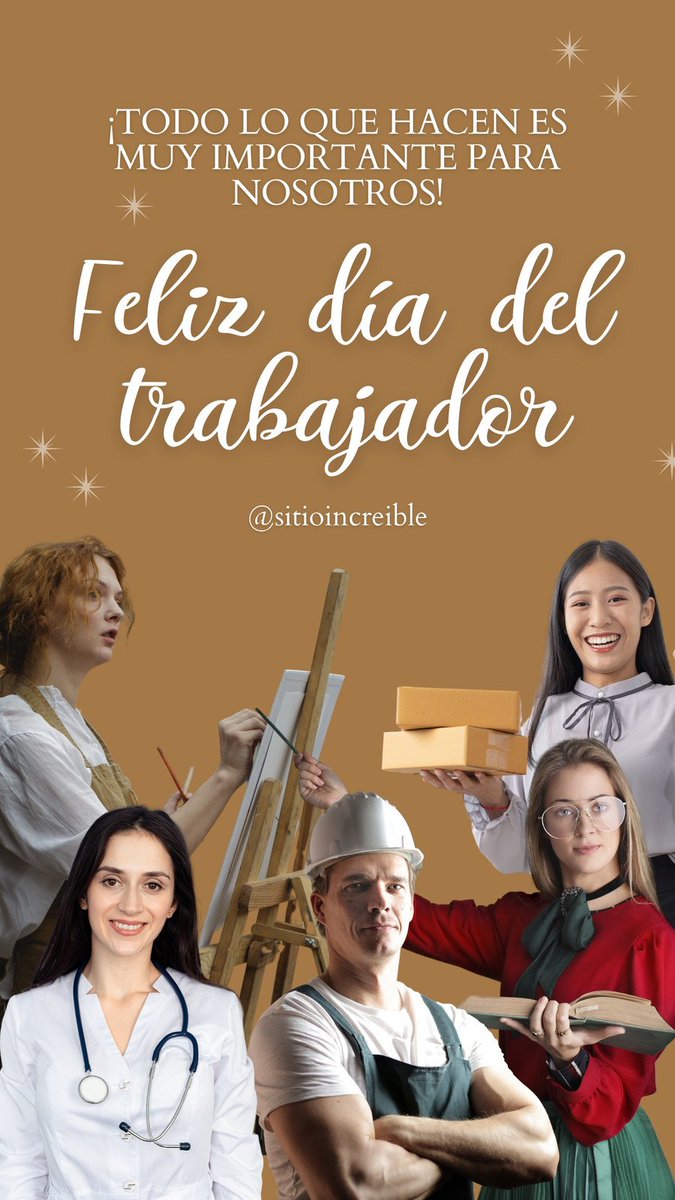 Feliz día del trabajador para Tod☀️s ✌🏻🇦🇷