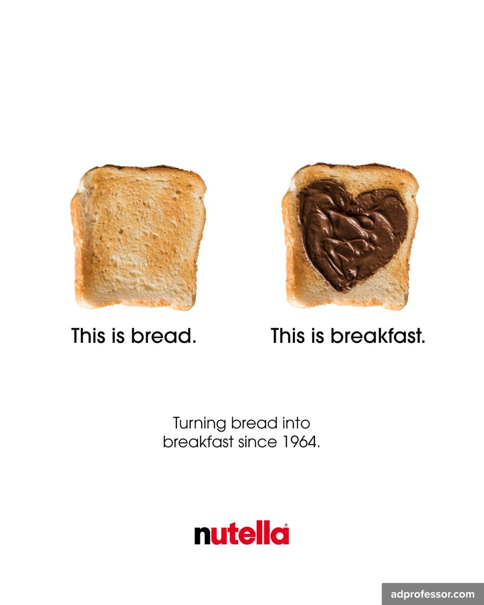 Created this Nutella ad on my coffee break. What company should I do next?