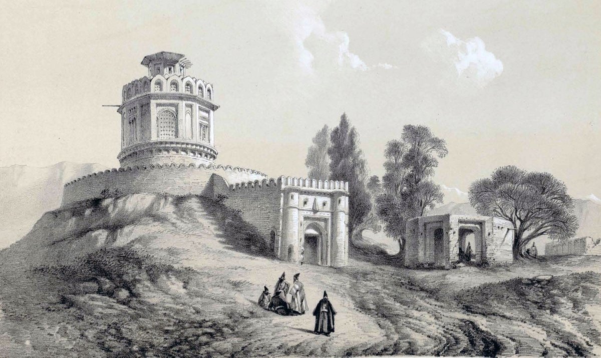 باروت‌خانه طهران؛ ۱۸۴۰ میلادی.
اوژن فلاندن