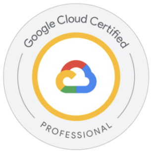 Earn a Google Cloud certified badge by completing these Machine Learning training courses: