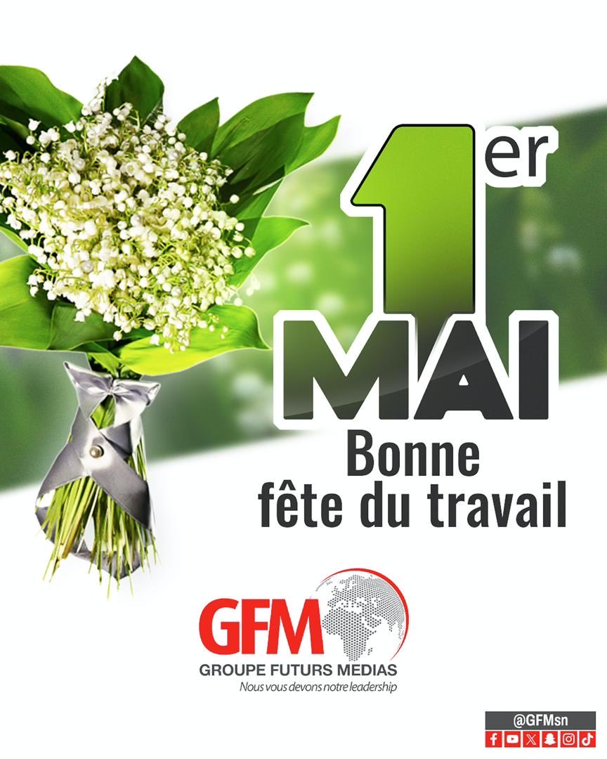 Bonne fête du 1er mai à tous les travailleurs.. #fetedutravail