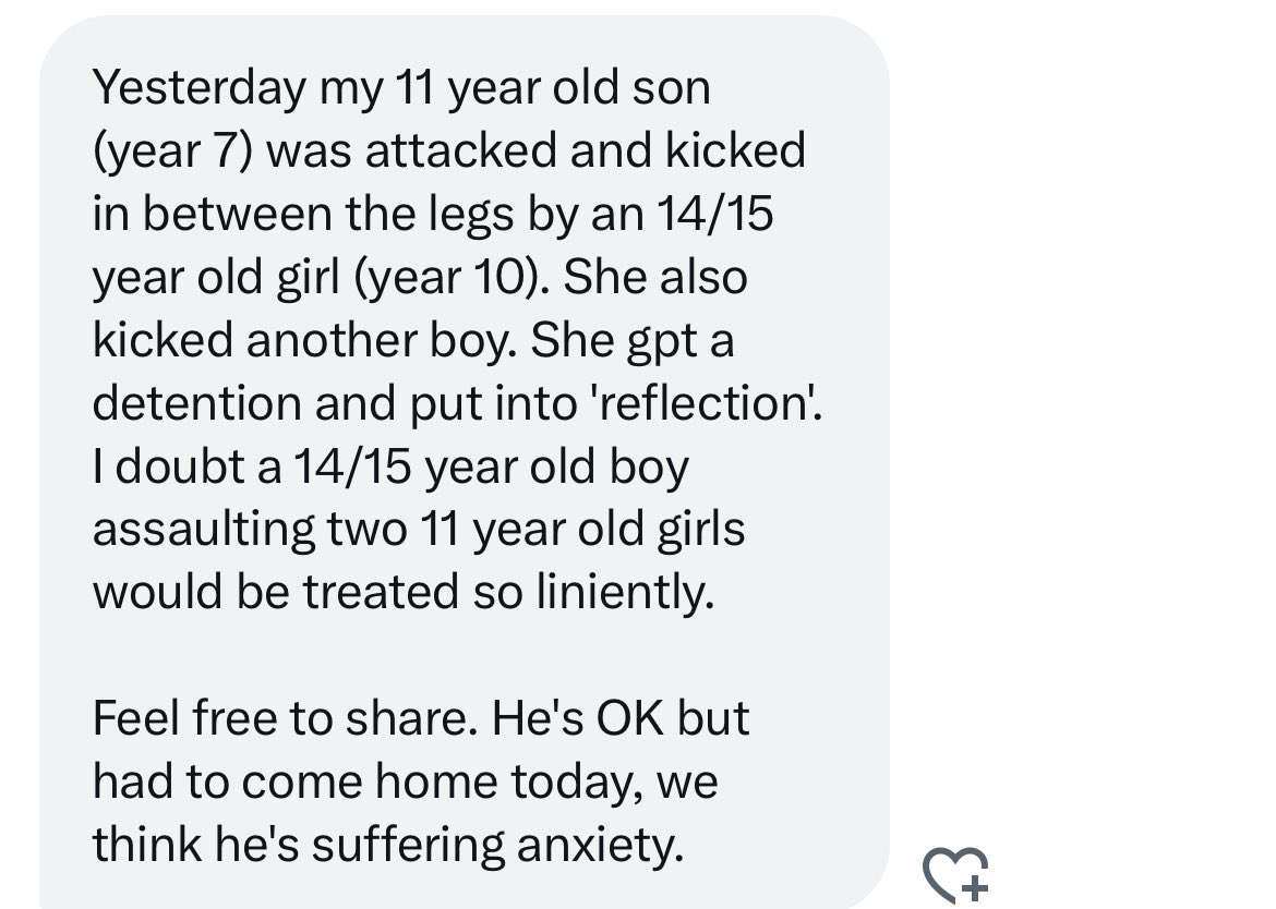 A recent message from a dad

(Permission given to share)