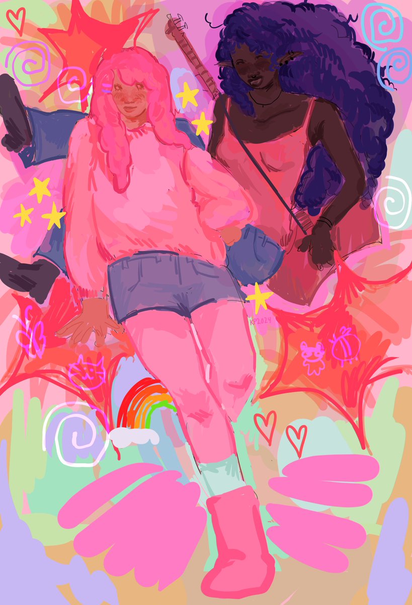 gay gay gay #adventuretime #fanart #bubbline