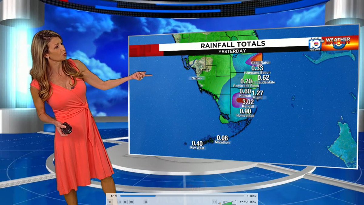 Happy May!!! It's beautiful out.  Broward went from brown to green overnight!! I don't think these totals count all that rain that was happening all night either! We are back! Welcome summer!! We missed you! #flwx