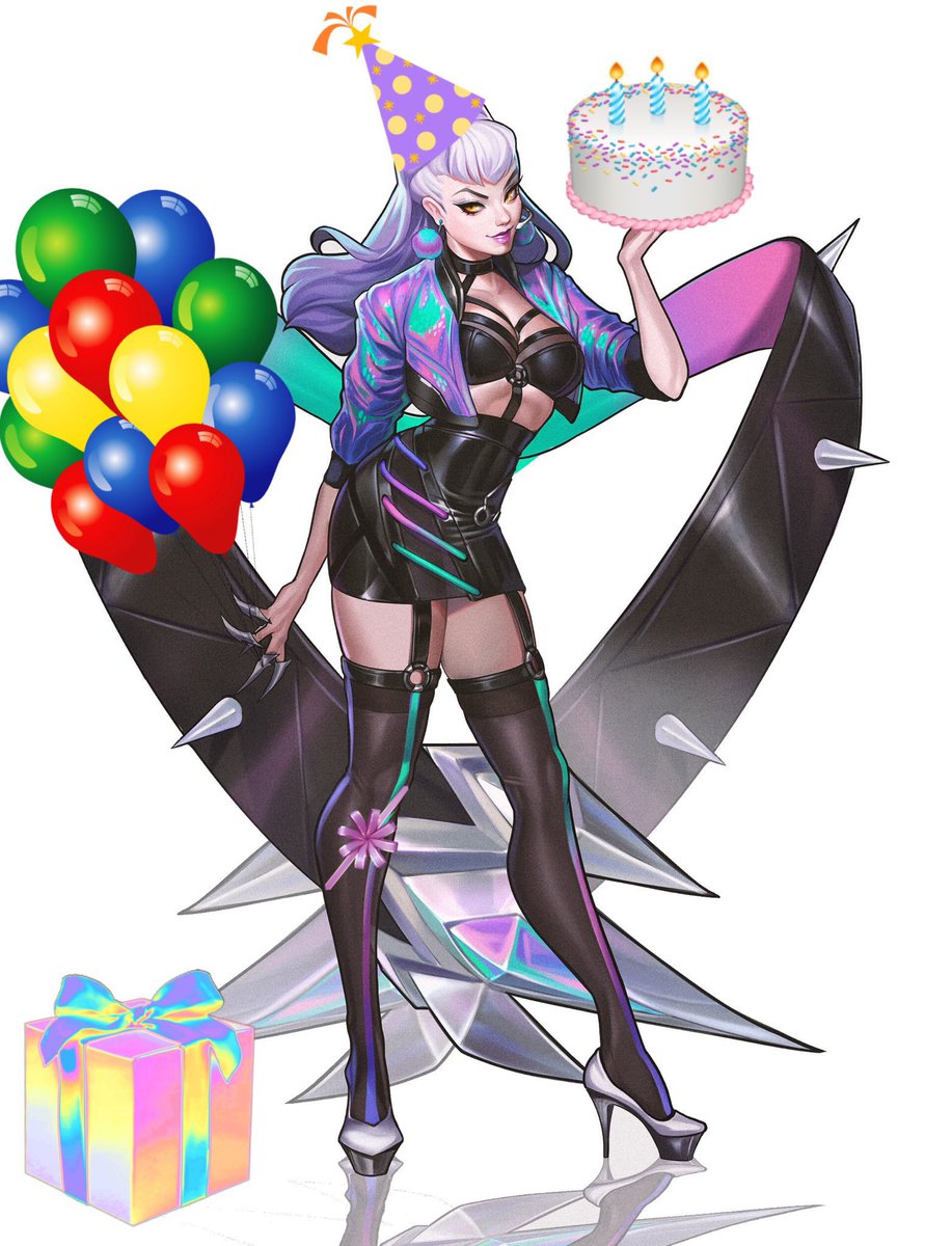 Happy Birthday to the Queen Evelynn, the biggest virtual DIVA ever!!!🎉🎊🥳💖💜
And she is taurus, just like me!!!
🥹♉️
#Evelynn #LeagueOfLegends #WildRift