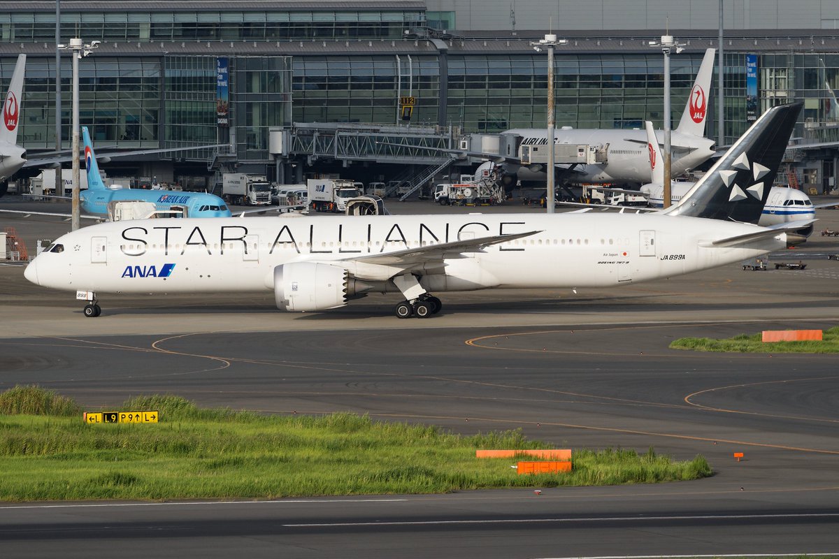 JA899A
B787-9 (B789)
All Nippon Airways (NH/ANA)
Tokyo Haneda Int`l Airport (RJTT/HND)
2023.09
-Star Alliance Livery-

ーーーーー
夏の羽田は朝6時半のデッキオープンから7時までの光線が惚れ惚れする程美しい時間です。
あと数ヶ月でこの季節ですかね。