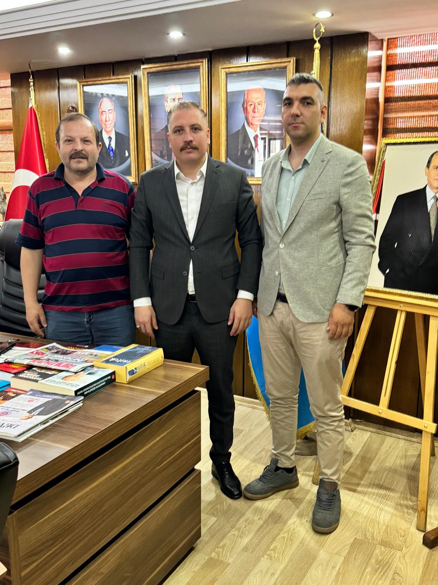MHP Seyhan İlçe Başkan Yardımcımız Serhan Bozdoğan ve Ülküdaşımız Onur Körce'ye ziyaretleri için teşekkür ederim.