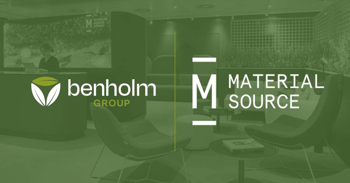 Following the announcement that @BenholmGroup sold out its launch event at the new industry hub Material Source Glasgow on 17th April, it's delighted to invite all built environment professionals to visit at their leisure during official opening hours. ow.ly/XTX830sBTUQ