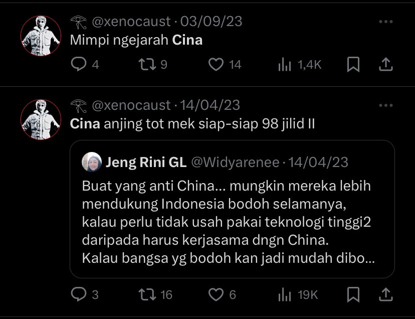 cinnamongirlc's tweet photo. @xenocaust Suaranya lemes banget bang ga segalak cuitan ini https://t.co/reMdTHyGQm