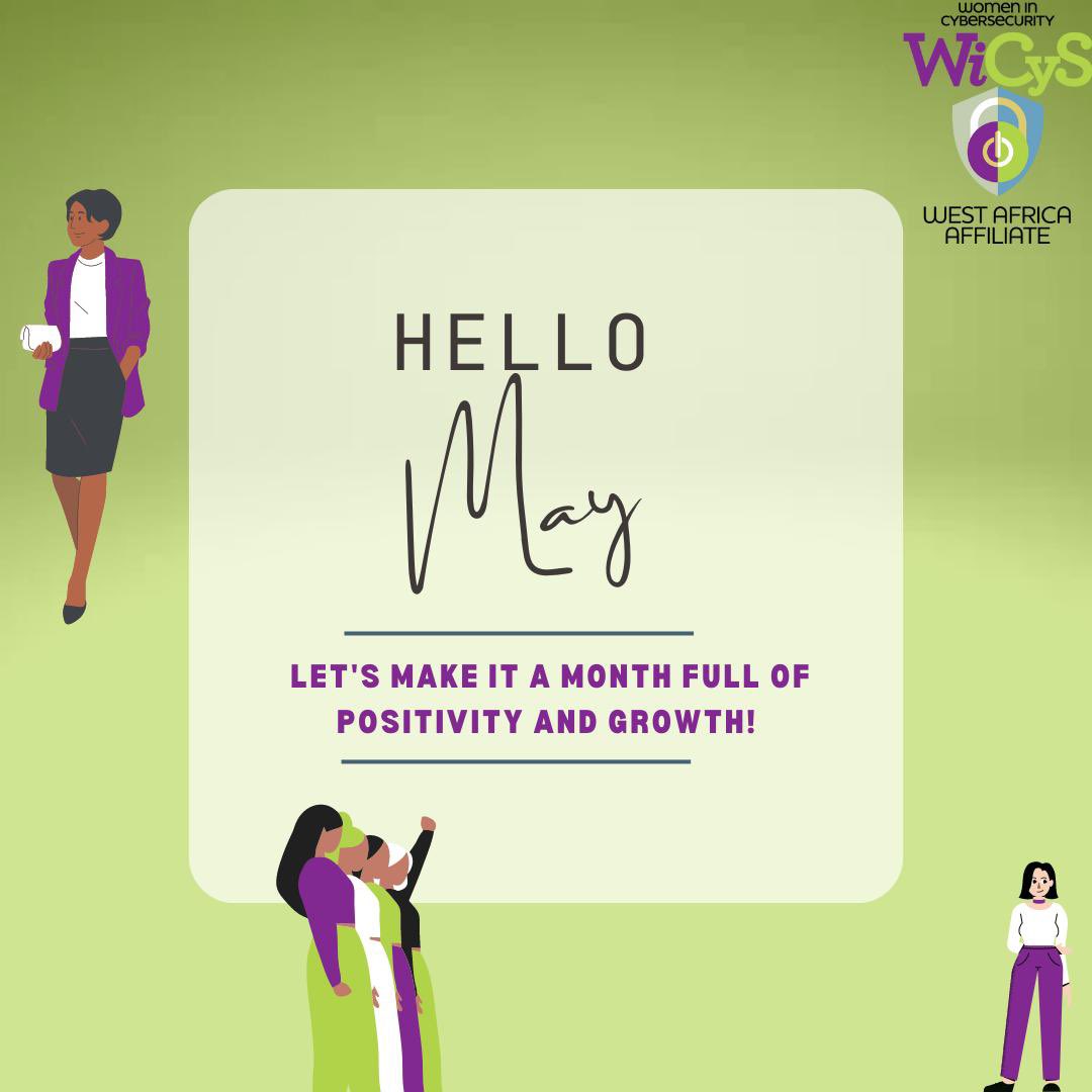 Cheers to a fresh start! 🍸
May this new month bring you endless joy and success☺️

#womenincybersecurity 
#wicys 
#wicyswestafrica 
#cybersecurity 
#informationsecurity