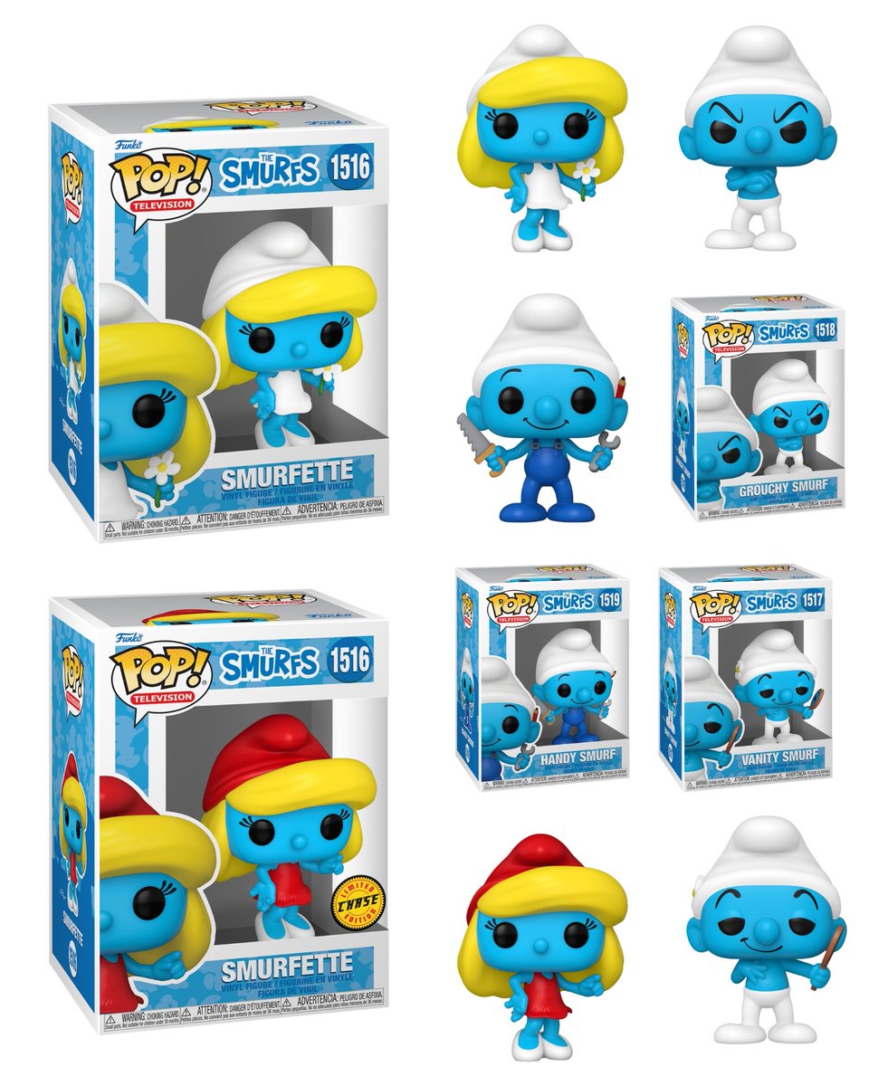 Preorder Smurfs Funko Pop at Amazon #ad amzn.to/4aXBV5g Smurfette with a chase chance amzn.to/3y1IyVF #smurfette #smurfs #gargamel #Funkos #Funkopop #Collectibles #Collectible #Popholmes #Funkonews #Funkopopnews #Funkopopvinyl #Funkopops #Popvinyl #Funkofamily…