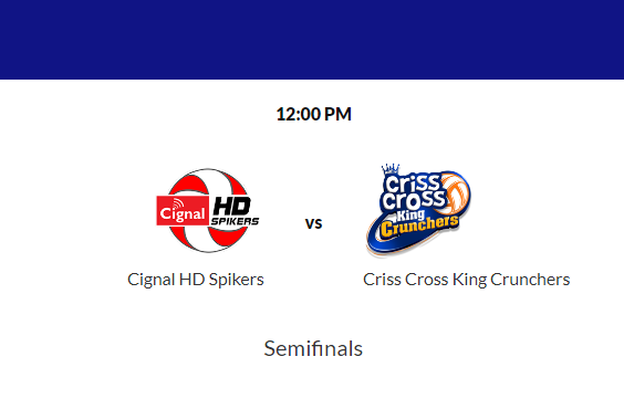 Exciting semis games this week on #SpikersTurf2024 May 3 Cignal vs Dnavs - 4pm (Bagunas vs Saura 🥹) May 5 Cignal vs Criss Cross - 12 noon