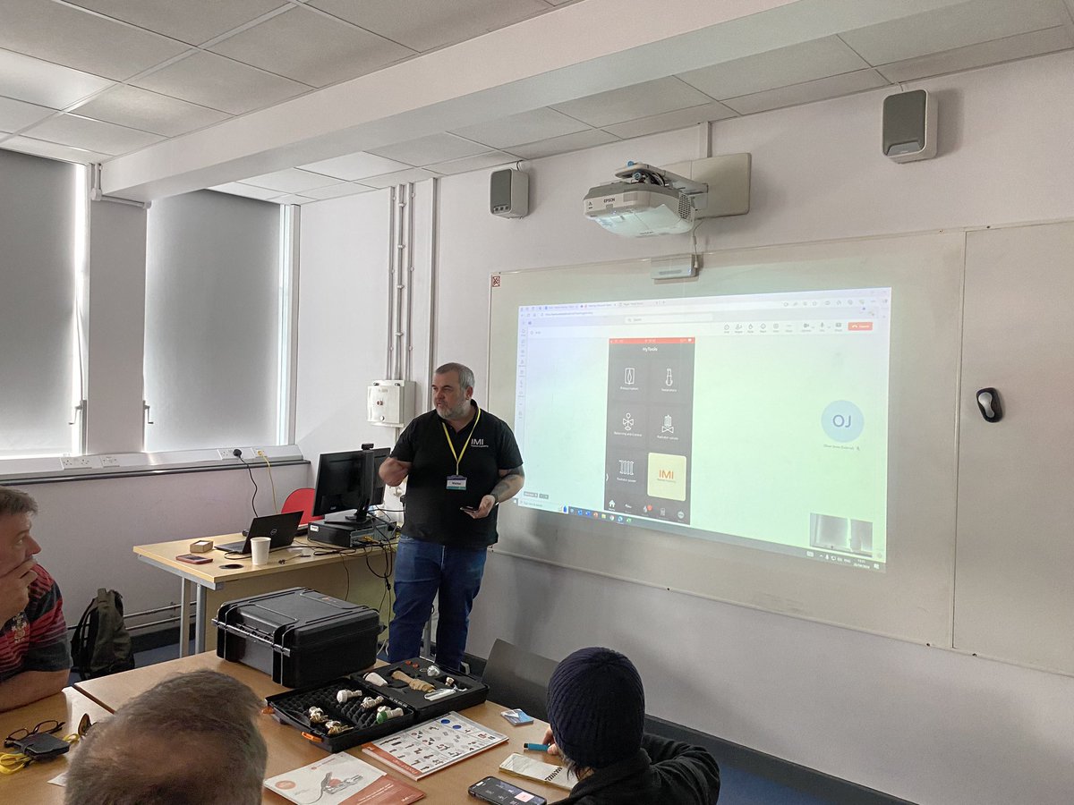 Jason Moore (@iammrjasonmoore) on Twitter photo Fantastic to be asked to come in to one of <a href="/ColchesterInst/">Colchester Institute</a> low temp training classes with some local installers. Great to be able to showcase @IMIHydronic products and go through our app.
Thanks to everyone that attended and for them being brilliant hosts. Fantastic to be asked to come in to one of <a href="/ColchesterInst/">Colchester Institute</a> low temp training classes with some local installers. Great to be able to showcase @IMIHydronic products and go through our app.
Thanks to everyone that attended and for them being brilliant hosts.