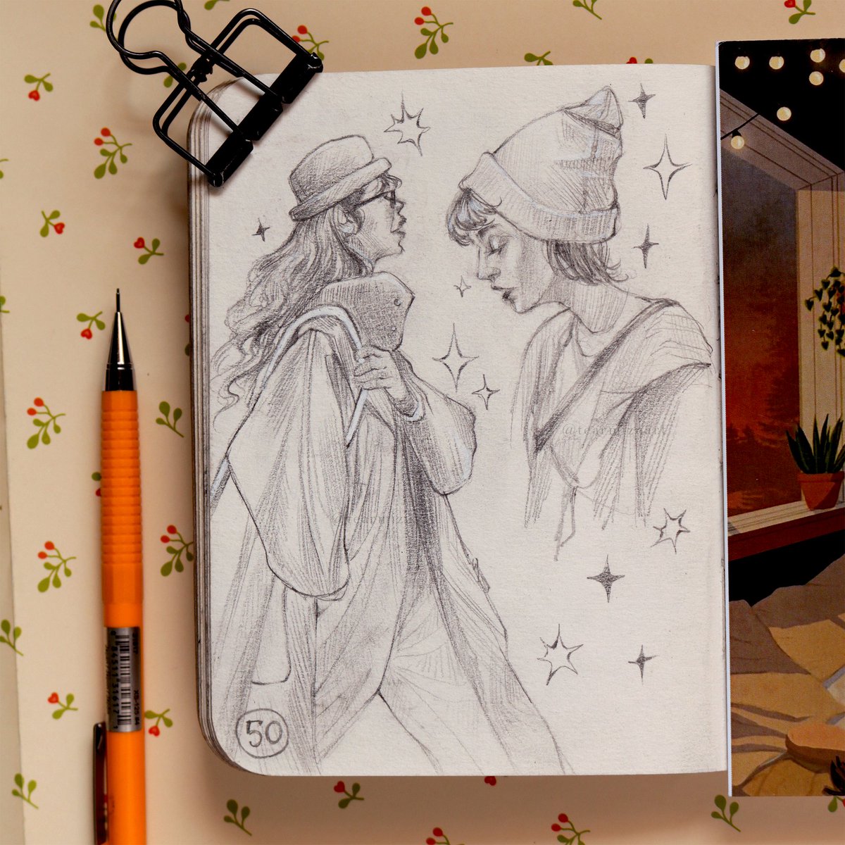 tearmizuart's tweet photo. Drawing practice day 50
Half way through!
#drawing #sketch #sketchbook #illustration #art https://t.co/9vXmzPPR2B