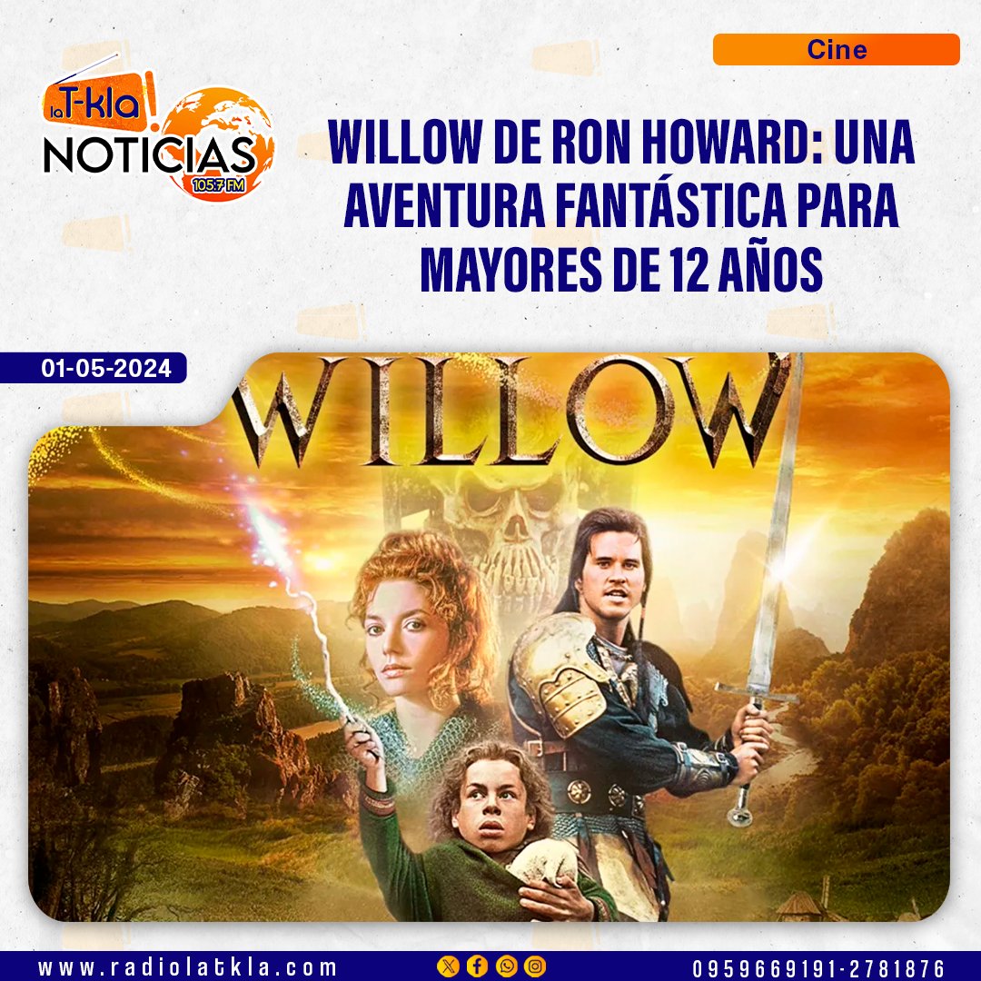 Willow, la película de culto de fantasía de 1988 dirigida por Ron Howard y basada en una idea de George Lucas, ha cautivado a audiencias de todas las edades a lo largo de los años.
#Willow #RonHoward #Fantasía #Cine #Películas #ClasificaciónPorEdades