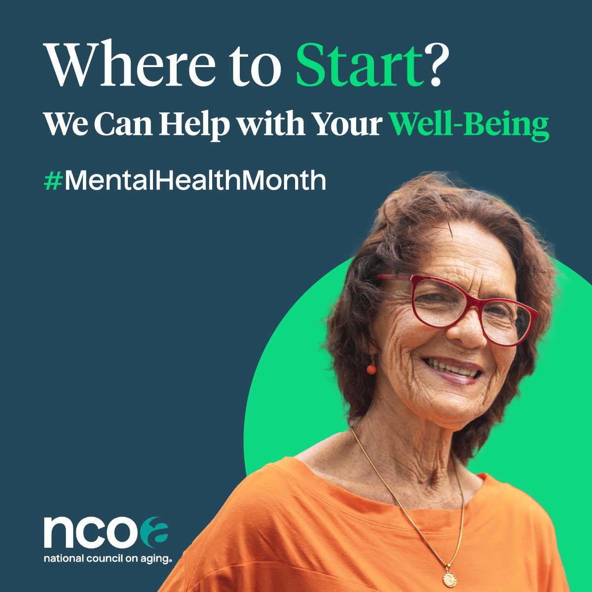It’s #MentalHealthMonth (and #OlderAmericansMonth)! Join NCOA and @NAMICommunicate to prioritize #MentalHealthCare without guilt or shame. 

Let's #BreaktheStigma together! 

#TakeAMentalHealthMoment