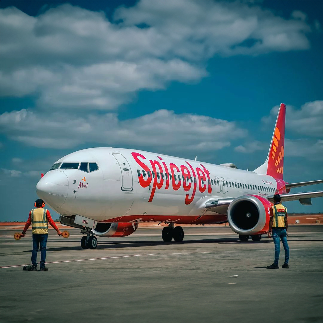 She's got the look! Credit - @tango_charlie247 #flyspicejet #spicejet #flights #aviation #flyhigh #planespotting #planeview #travelwithus #travel #addspicetoyourtravel