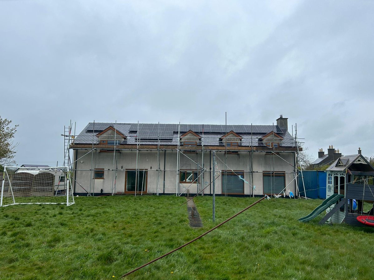 Another successful solar and battery storage installation completed near Holyhead on Anglesey! With 31 panels generating 430 watts each, our client's property will now benefit from a reduced carbon footprint and energy costs. tinyurl.com/yp3ut8wa #Anglesey #BatteryStorage #...