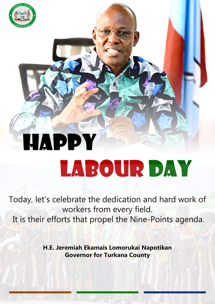 Wishing all Kenyan workers a happy Labour Day.