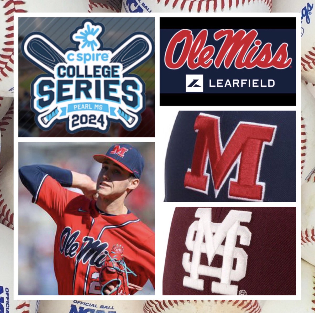 Tonight @OleMissBSB meets State in the GovCup at Pearl. 1st pitch is 6:30, airtime 6pm w/@RebVoice & @HenduReb! Listen 🎧⬇️ 📻 Local radio olemisssports.com/sports/2018/7/… 📱 @OleMissSports app 💻 online olemisssports.com/watch?Live=992…