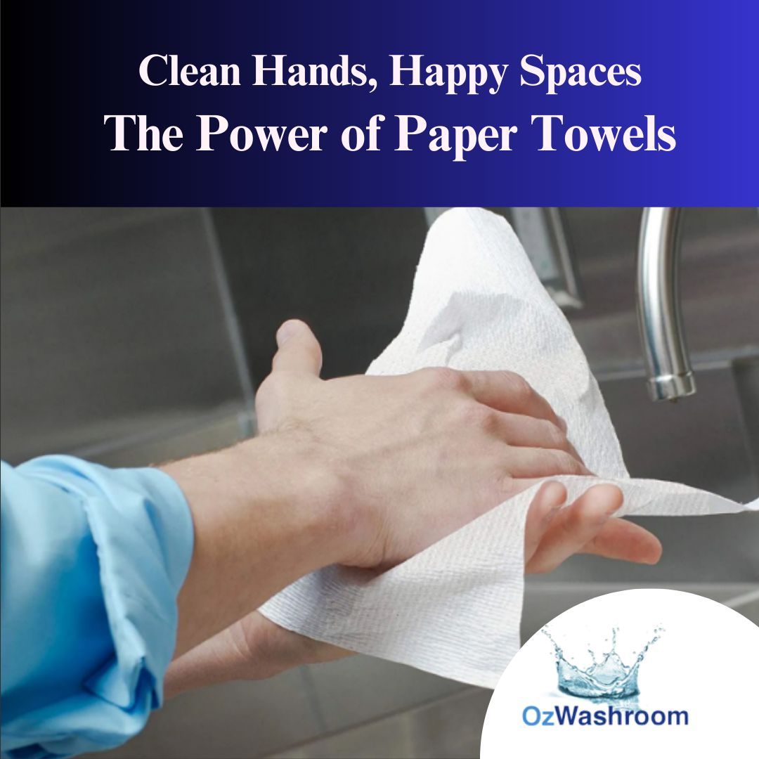 Keep it clean, keep it hygienic! 🚽 Paper towels in public restrooms are more than just for drying hands. They're the ultimate germ-fighters and mess-tamers! 💪 
buff.ly/3PPI2gI 
#PaperTowels #HygieneHeroes #CleanHands #GermFree #StayClean #MessTamers #HandHygiene