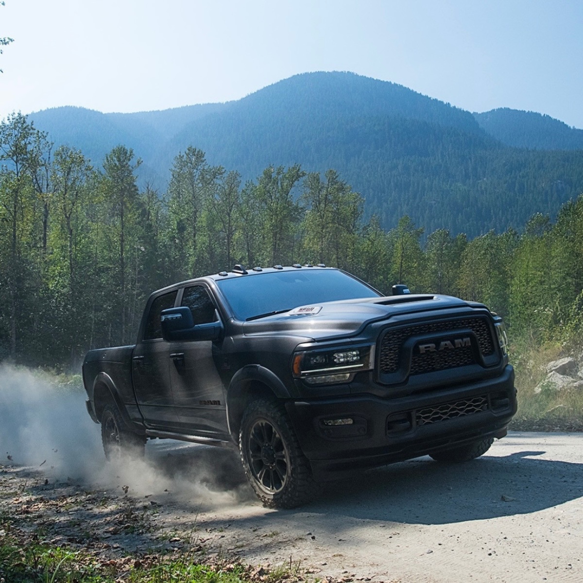 The #Ram2500 is here to transform every journey into an epic tale of style and power. 😎 Get ready to explore new territory with the help of this truck! Are you excited for what adventures lie ahead? 👀 #CarCrushWednesday #Ram #RamUSA