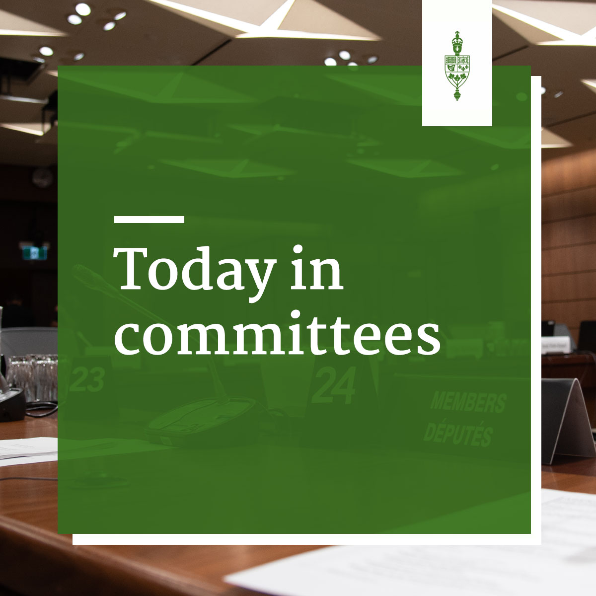 Want to know what's going on in the @HoCCommittees today? #CdnPoli 📝 Consult meeting details and watch live here: ow.ly/SNSo50PXHLm