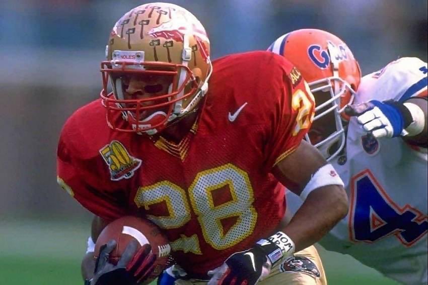 THE DAILY SAUCE: May 1, 2024

Florida State football legend Warrick Dunn has been named the 2024 winner of the Dick Enberg Award. The honor combines career achievement with societal contributions. A standout for the Seminoles from 1993 to 1996, Dunn was a 3-time All-American.