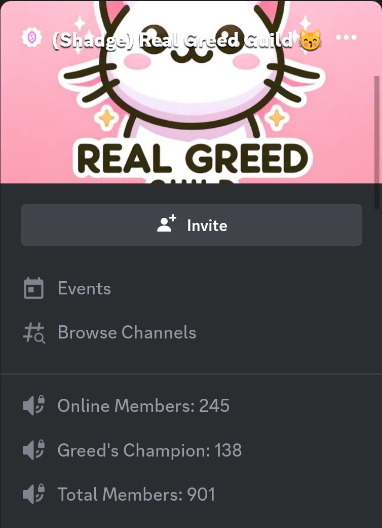 Real Greed Guild 😽 tweet media