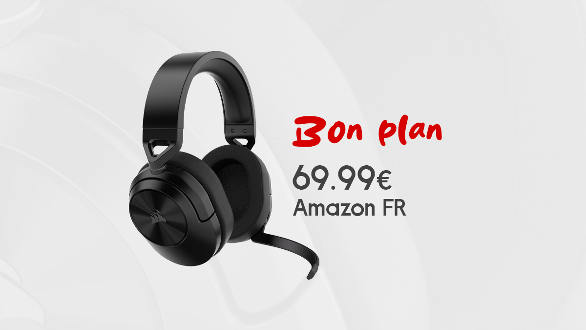 BON PLAN #FrenchDays - Le casque CORSAIR HS55 (compatible Nintendo Switch) est à 69.99€ !

Amazon ➡️ dlvr.it/T6GSkM