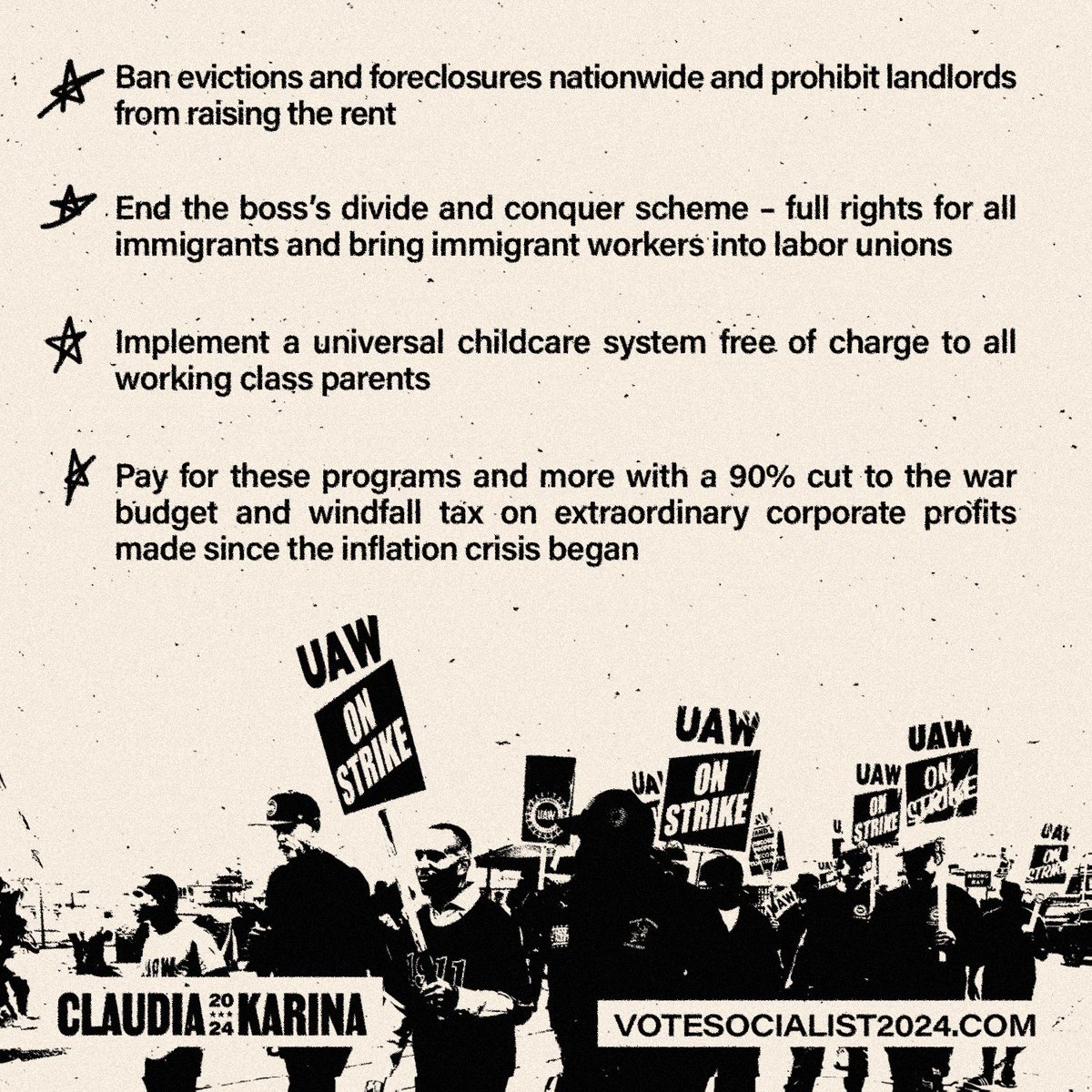 ✊🏽🚩May Day is OUR day – the day of the international working class! This International Workers' Day, we reaffirm our commitment to both fight for an entirely new system where workers have the power, and to tackle the immediate problems weighing heavily on the working class. ⬇️