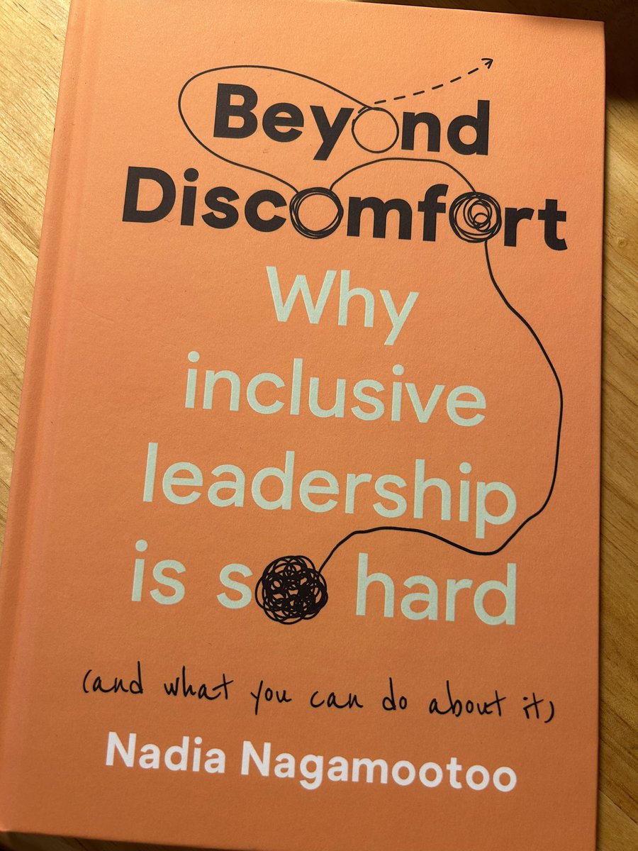 This is an EXCELLENT #book by my good friend @NadiaNagamootoo It’s a thought-provoking read, with lots of practical ideas

“an inclusive culture isn’t created through generating widespread fear of stepping out of line and saying the wrong thing”
#leadership #InclusionMatters
