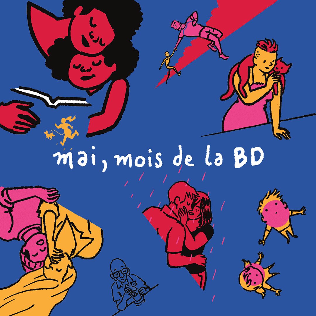 Mai est le mois de la BD 💬 Saviez-vous que le réseau des Bibliothèques met à votre disposition près de 520 000 bandes dessinées? En ce mois dédié à la BD, ne manquez pas les expositions et les activités spéciales prévues pour l'occasion : bit.ly/4a1fFpZ #moisdelabd