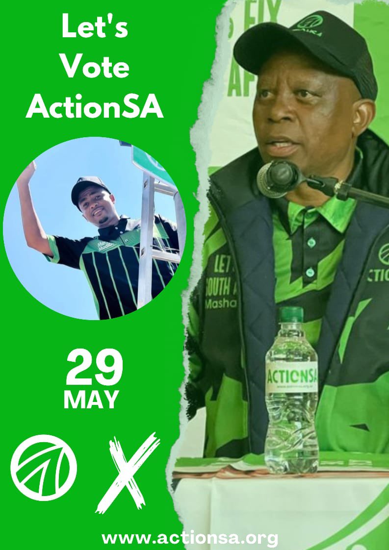 Vote ActionSA - 29 May 2024

2024 is our 1994 
#ActionSA #2024elections